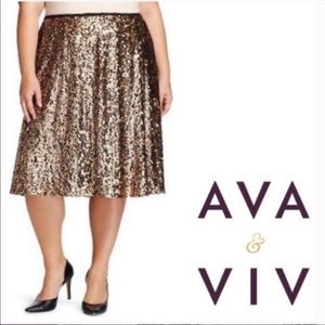 Get ready for the holiday season with this sparkle skirt!
